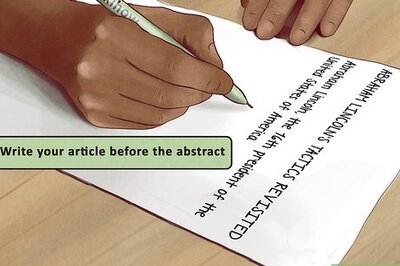 How to Write a Scholarly Abstract