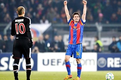Basel stun Bayern in Champions League first leg