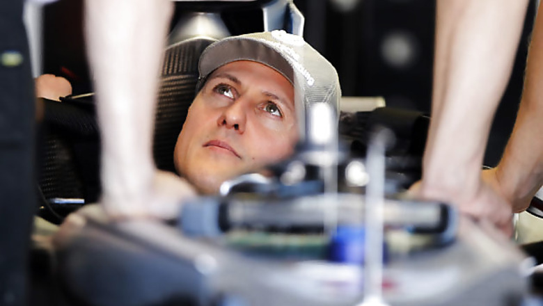 Schumacher fastest in 1st practice at Italian GP