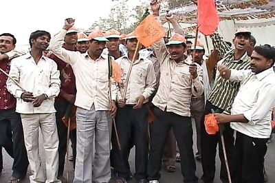 BJP MPs boycott LS, join rally against price rise