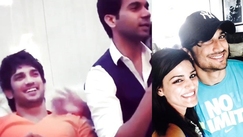 Unseen Video of Sushant Singh Rajput With 'Kai Po Che' Co-star Rajkummar Rao in Happy Times