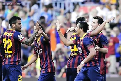 La Liga: Barcelona rout Levante 7-0 at Camp Nou