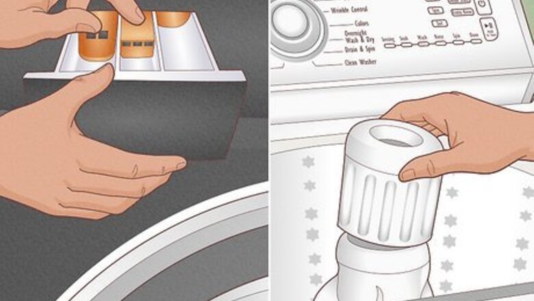 How to Remove Buildup Inside a Fabric Softener Dispenser