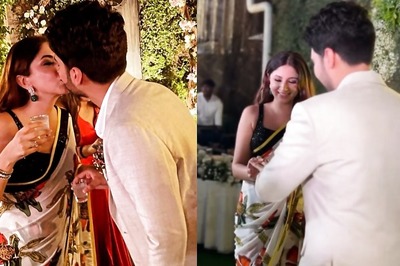 Armaan Malik, Aashna Shroff Share A Passionate Kiss At Their Engagement Ceremony; See Pics