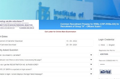 IBPS RRB PO 2024 Mains Admit Card Out At ibps.in, Direct Link To Download Here