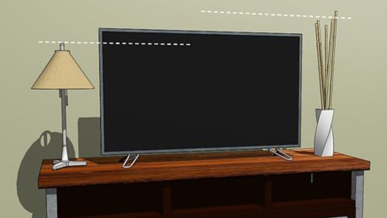 How to Decorate a TV Stand