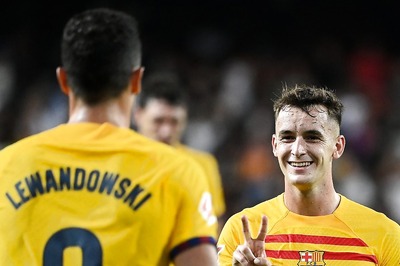 La Liga: Robert Lewandowski Brace Earns New Manager Hansi Flick First Barcelona Win in Season Opener