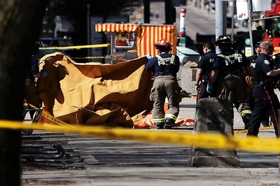 Van Plows into Toronto Crowd in 'Deliberate' Act, Leaving 10 Dead