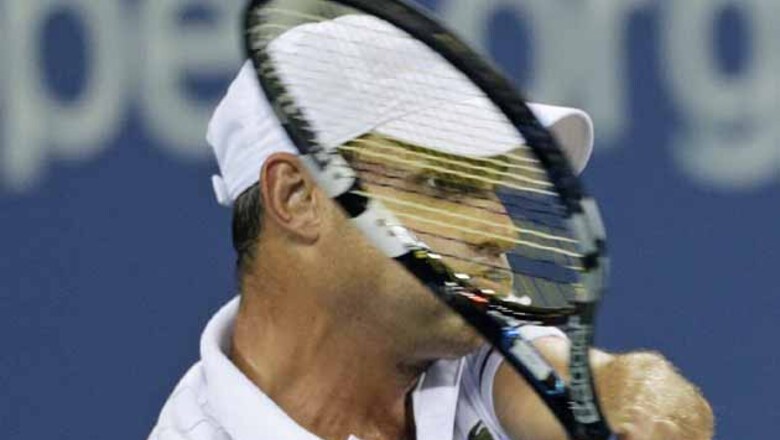 Roddick-Del Potro match suspended due to rain