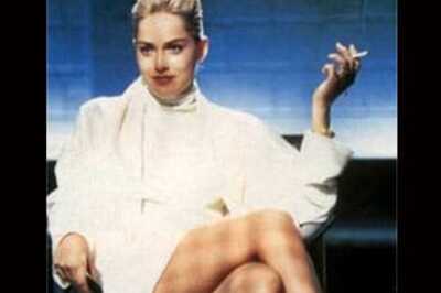 Basic Instinct star Sharon Stone strips again at 51