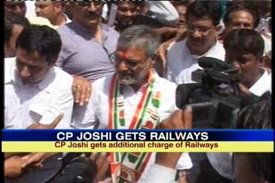 CP Joshi gets additional charge of Railways
