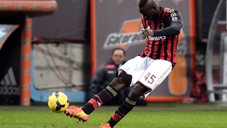 Injured Balotelli out of Milan's clash with Juve