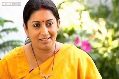 Washed utensils in hotel 15 years back, reveals Smriti Irani