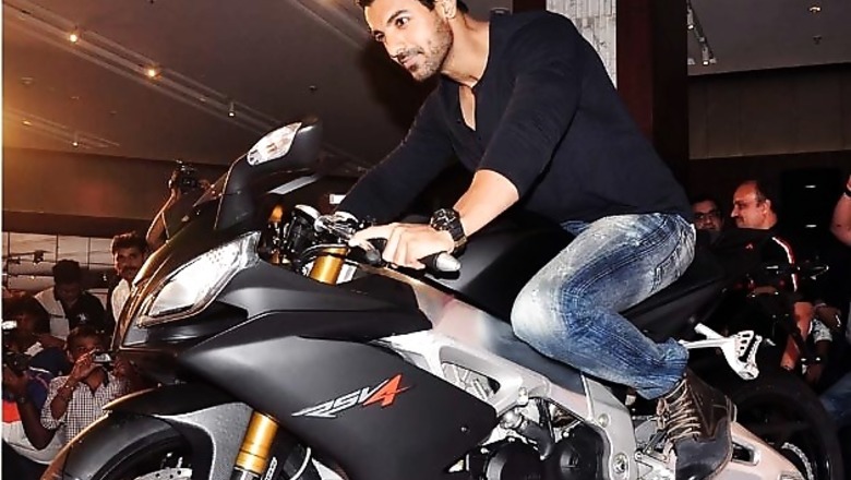 Snapshot: Check out John Abraham's latest mean machine