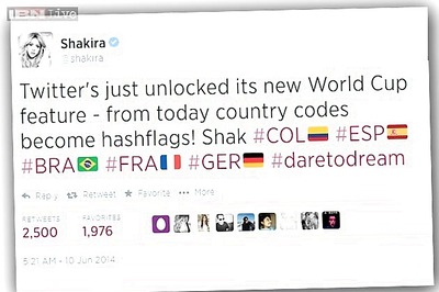 Twitter brings back 'hashflags' for Football World Cup 2014; here's how to add a country's flag to your tweets