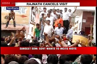 Muzaffarnagar riots: BJP MLA Sangeet Som surrenders