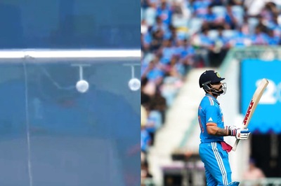Watch: Virat Kohli Furiously Punches Sofa, Vents Frustration in Dressing Room After First World Cup Duck