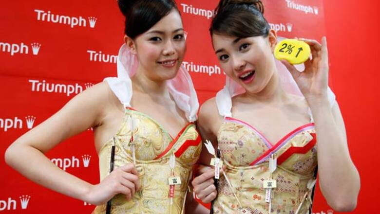 Japan's new 'Abenomics' bra links bust sizes to national economy