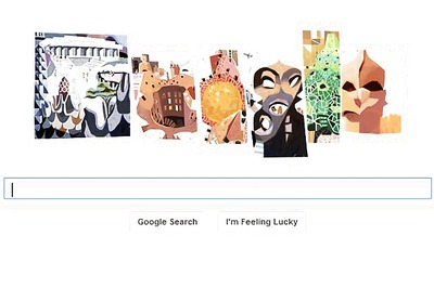 Google doodles Antoni Gaudi's 161st birthday