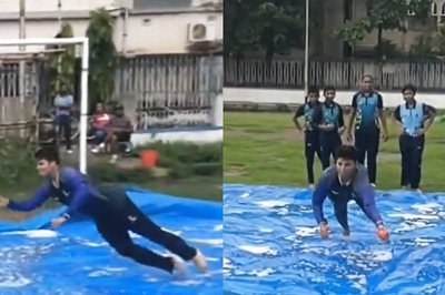 Watch: RCB Star Richa Ghosh Shows Off Acrobatic Skills, Takes Stunning Diving Catches During Training