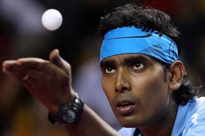 Sharath Kamal advances to round two at World TT