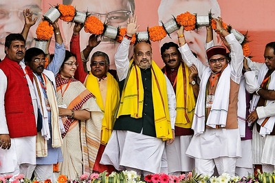 Cong, CPI-M Students' Wings 'Purify' Ground Where Amit Shah Held Rally in Kolkata