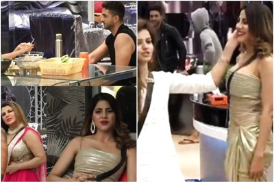 First Pics: Nikki Tamboli and Aly Goni Re-enter Bigg Boss 14 House with Rakhi Sawant