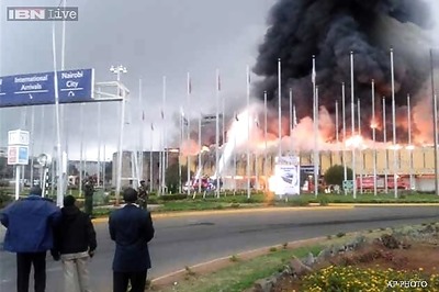 Fire closes Kenya's international airport in Nairobi