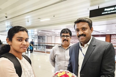 Indian Woman, Part Of Seized Cargo Ship's Crew, Returns Home From Iran