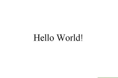 How to Change the Font Type Using HTML Programming