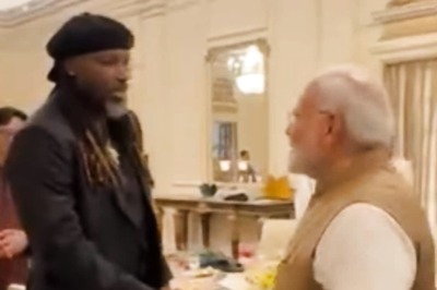 'From Jamaica to India': West Indies Batting Great, Chris Gayle Meets With PM Narendra Modi - WATCH