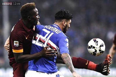 Roma held 0-0 by Sampdoria, Parma suffer fifth consecutive defeat