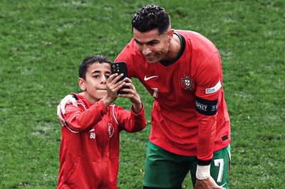 WATCH: Young Cristiano Ronaldo Fan Dribbles Past Security at EURO 2024 After Invading Pitch to Snap Picture