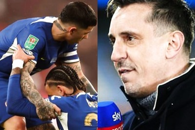 'The Blue Billion-Pound Bottlejobs': Gary Neville Rips Into Chelsea During EFL Cup Final vs Liverpool