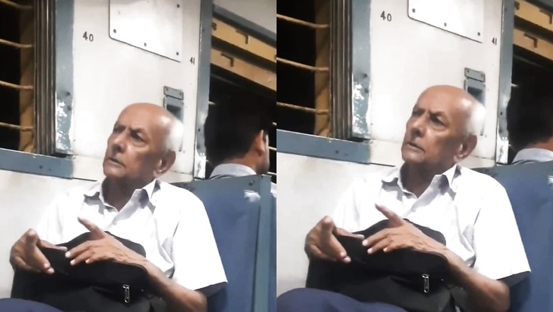 WATCH: Elderly Man Humming 'Tum Hi Aana' on a Train is Winning Hearts