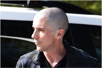 Christian Bale Teases Gorr Look from 'Thor Love and Thunder' as He is Snapped with Shaved Head