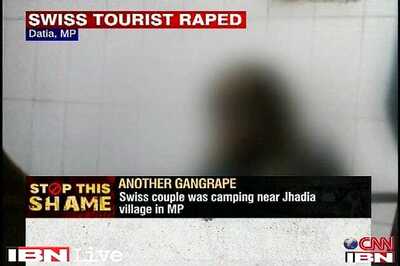 MP: Cong to hold protests over Swiss woman's gangrape