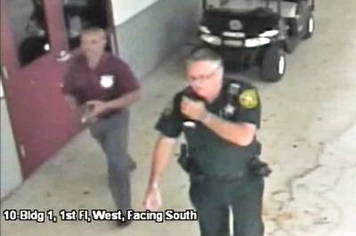 Video Shows Florida Deputy Outside Parkland High School During Rampage