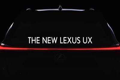 2018 Geneva Motor Show: Lexus to Unveil UX Crossover, RX-L and LF-1 Limitless Concept to Make European Debut
