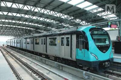 Kochi Metro: Speed Trials on New Line to Tripunithura Begins Next Week