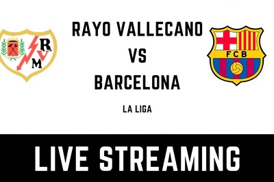 La Liga 2021-22 Rayo Vallecano vs Barcelona Live Streaming: When and Where to Watch Online, TV Telecast, Team News