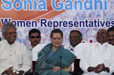 Sonia's poll campaign begins, pitch on secularism
