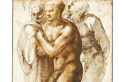 Michelangelo's Rediscovered Drawing to be Up For Auction