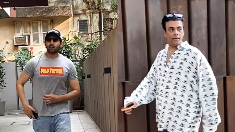 Kartik Aaryan Meets Karan Johar Amid Their Rumoured Feud; Big Announcement on the Cards?