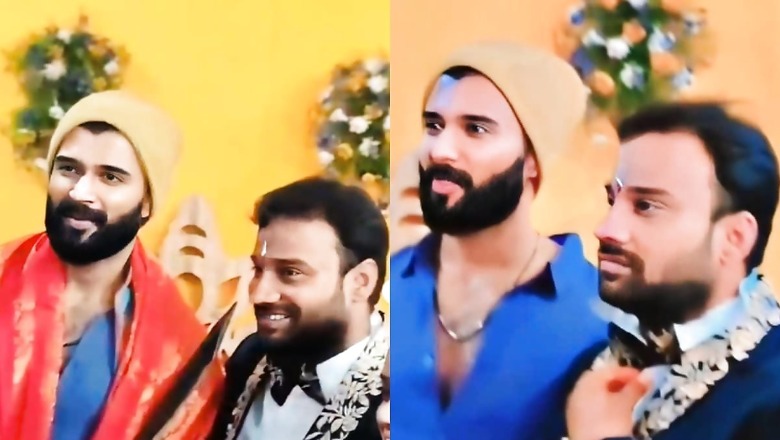 Vijay Deverakonda Attends Bodyguard's Wedding Reception, Gets Welcomed With Sword | Watch Viral Video