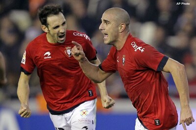Valencia draws 3-3 with Osasuna in La Liga