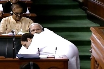 Rahul Gandhi Seals No-Confidence Speech With Hug, Catches PM Modi by Surprise