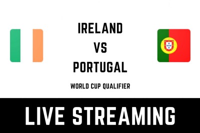 2022 FIFA World Cup Qualifiers Ireland vs Portugal LIVE Streaming: When and Where to Watch Online, TV Telecast, Team News