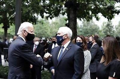 In Masks, Biden, Pence Attend 9/11 Memorial, Trump At Pennsylvania Crash Site