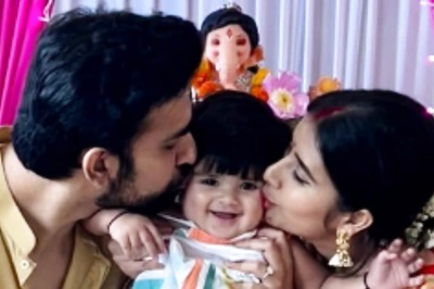 Rajeev Sen-Charu Asopa Reunite to Celebrate Ziana First Ganesh Chaturthi; Share Heartwarming Pictures